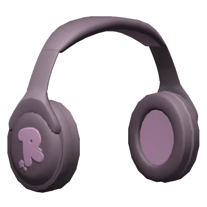 Y2K Minimalistic Headphones Purple