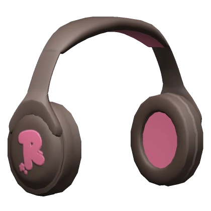 Y2K Minimalistic Headphones Brown