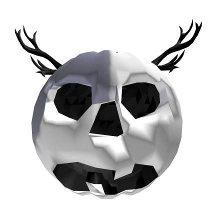 Ghost Pumpkin Head