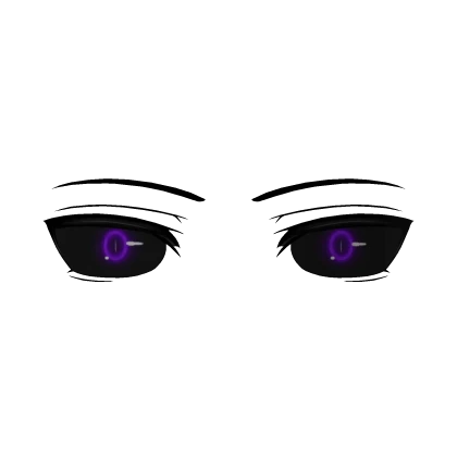 Rogue Devil Eyes Purple (3D Face Accessory)