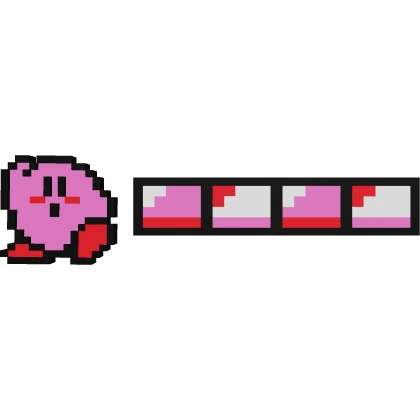 Kirby 8-Bit Health Bar