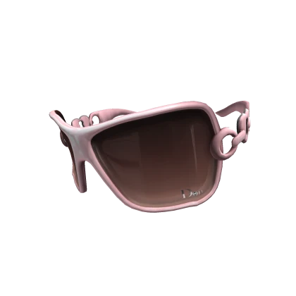 Vintage Pastel Sleek Sunglasses | Pink