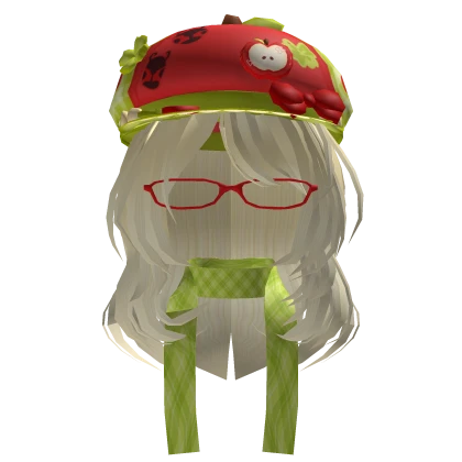 cheap igari mori kei apple scarf & glasses yellow