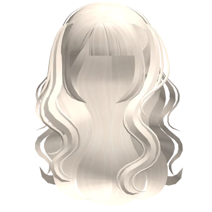 โก : pretty curly hair with pigtails in beige