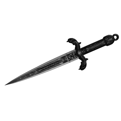 Witchcraft Steel Dagger Black Left Waist