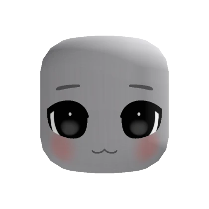 🍀Animated Shy Chibi Eyes Face (Black)