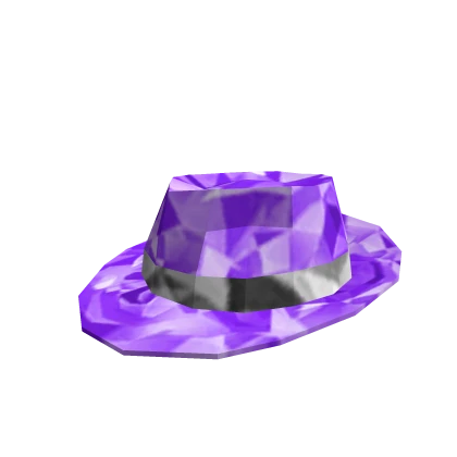 Purple Sparkle Time Fedora (code)