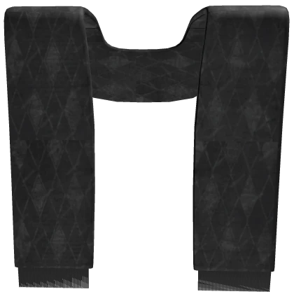 Dark Checkered Scarf