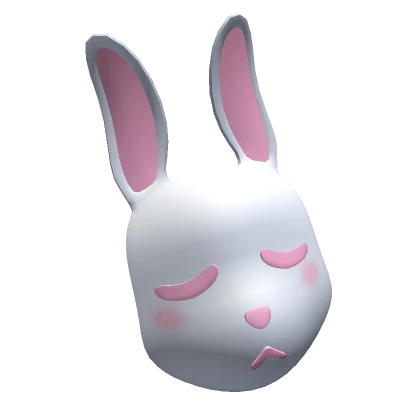 Pink Bunny Mask