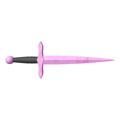 Kawaii Pink Dagger in Mouth