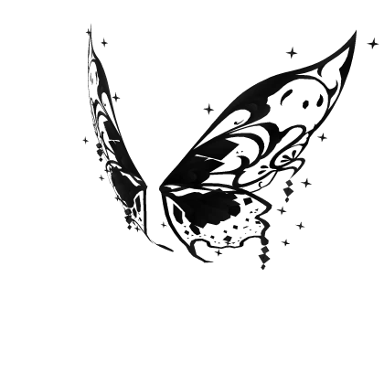 Darkness Black Royalty Clan Butterfly Wings