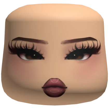 cute eye lashes lip gloss makeup