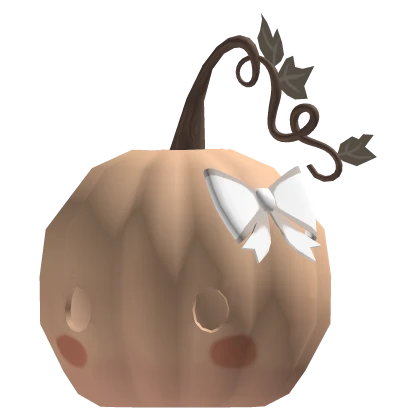 coquette pumpkin head