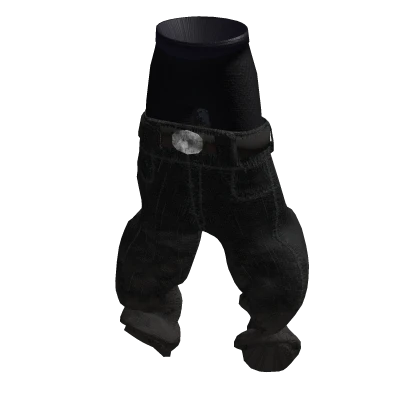 Black Carti Boxer Jeans