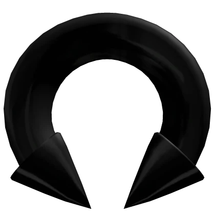 ✞ : 0g black spiked horseshoe septum piercing