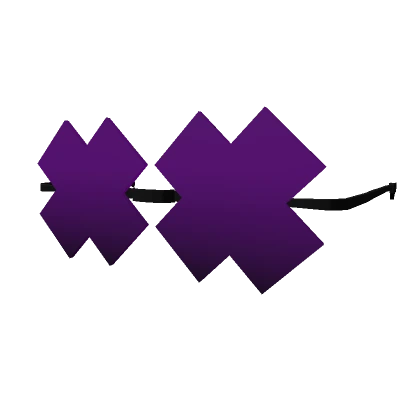 X Glasses | Purple