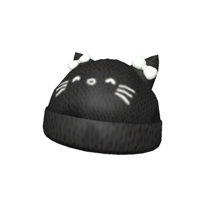 Cute Knit Kitty Beanie