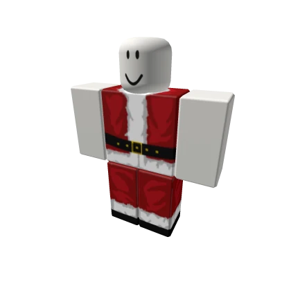 Classic Santa Claus Suit Pants Christmas Holiday