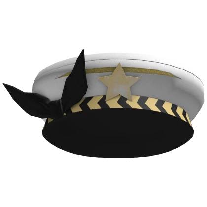 Bow Sailor Berret Captain Hat Star Cute Preppy