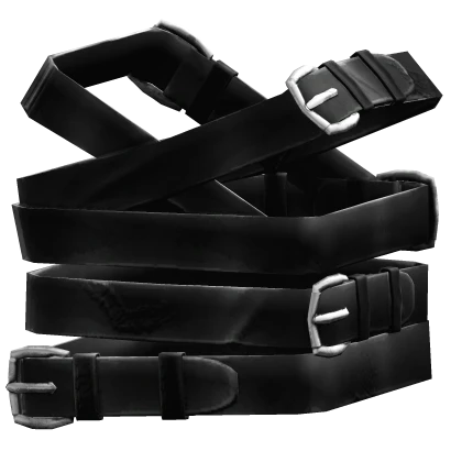 Black Belt Shoulder Wraps [Right]