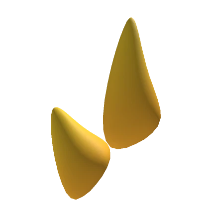 Yellow stylized hair puff