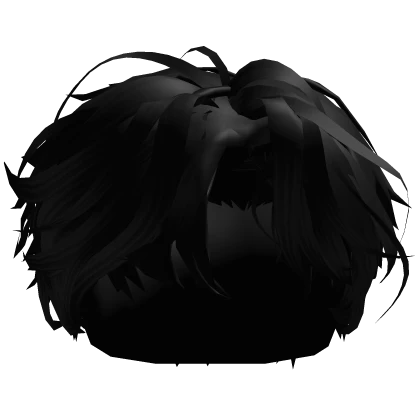 Jinu Hair Kpop Demon Hunters Black messy middle Gi