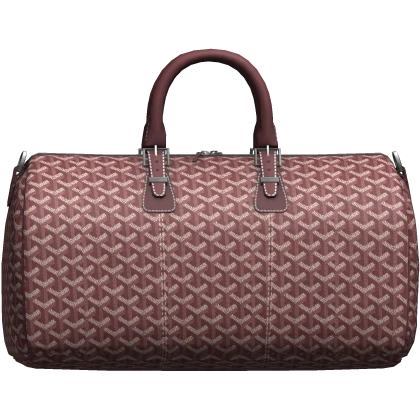 Goyard Burgundy Boston 50 Duffle Bag