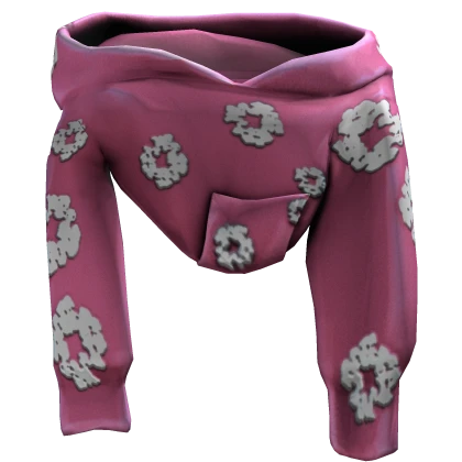[3.0] Pink Denim Tears Shoulder Hoodie