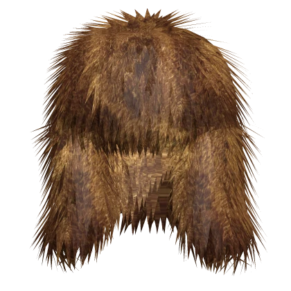 Big Fluffy Brown Ushanka