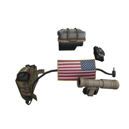 A-Core FAST-XP Setup, Colored USA Patch - MCam