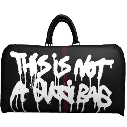 Balenciaga x gucci hacker duffle bag