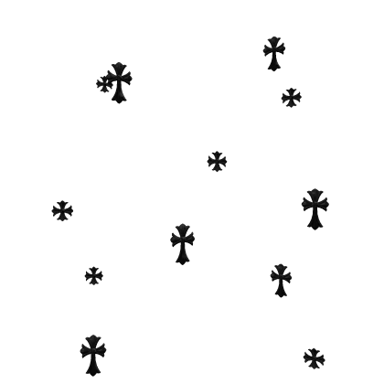 black chrome cross aura