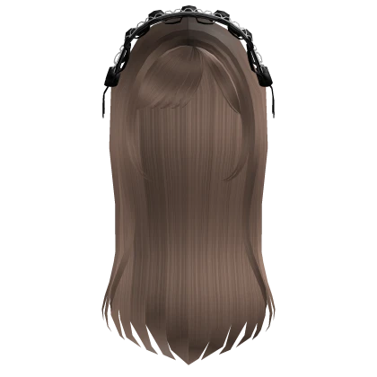 cheap goth lace evade ribbon bonnet brown hair