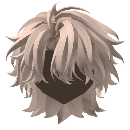 Beautiful Blonde Wolfcut