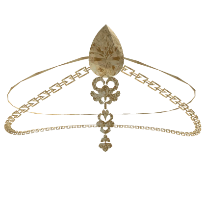 Divine Gold Diadem Tiara