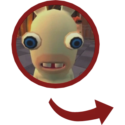 Rabbids Red Circle Meme