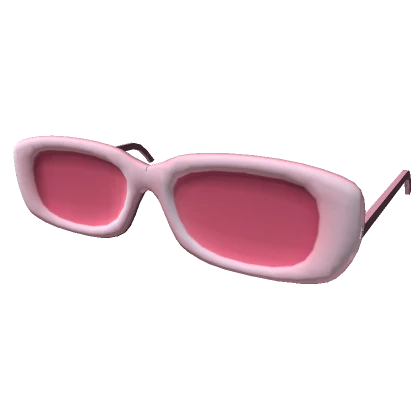 Y2K Pink Glasses