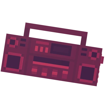 Cherry Boombox