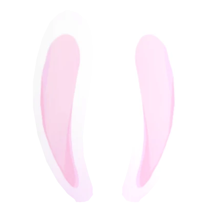 Bright Pink Bunny Ears