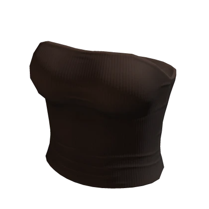 Crop Top Brown Basic Baby Baddie Tight Tee Shirt
