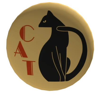 Black Cat 1984 Pin