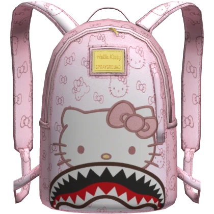Pink Kitty Shark Backpack (GIRLS)