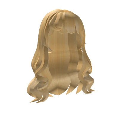 Blond Long Wavy Hair