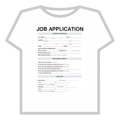 job application