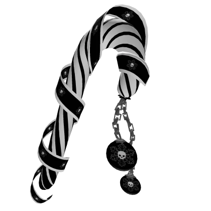 Black Christmas Candy Cane 