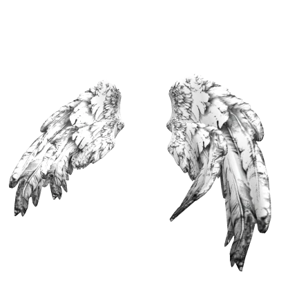 Godly Angel Waist Wings White