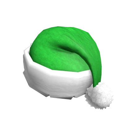 Green Floppy Santa Hat