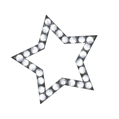 Y2K Diamond Star Hairclip (R)