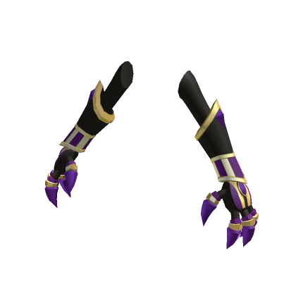 Ancient Egyptian Claws [Black/Purple]