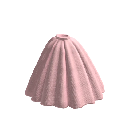 Floofy Long Skirt Pink